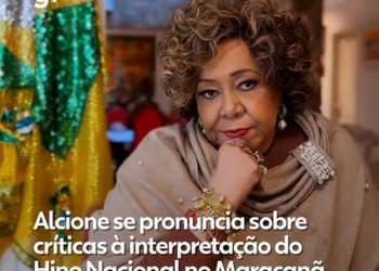 Alcione se pronuncia sobre críticas à interpretação do Hino Nacional no Maracanã: 'Foi uma falha técnica'